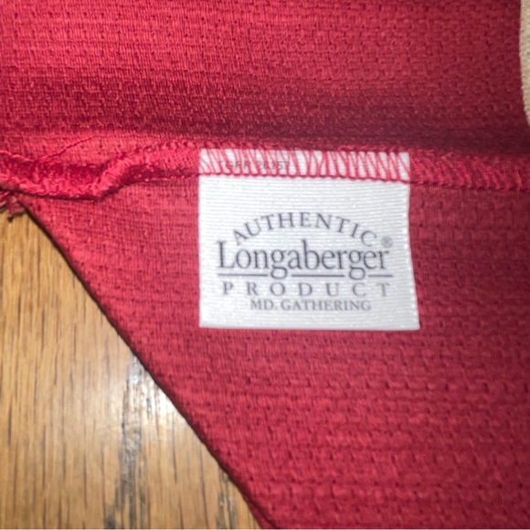 Longaberger Proudly American Med Gathering LINER ONLY #2015727 New in Bag - Picture 3 of 5